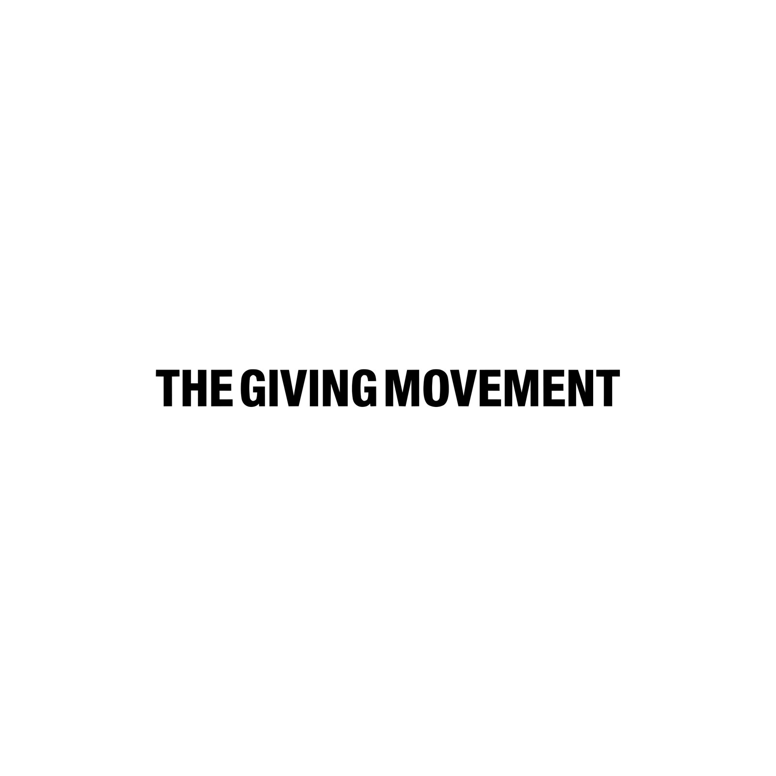 The Giving Movement 